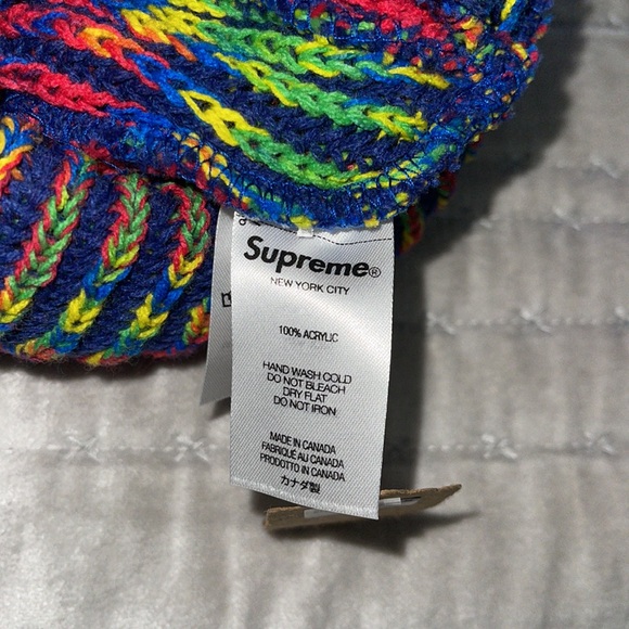 🛑SOLD🛑SUPREME BEANIE brand new excellent condition - Picture 5 of 6